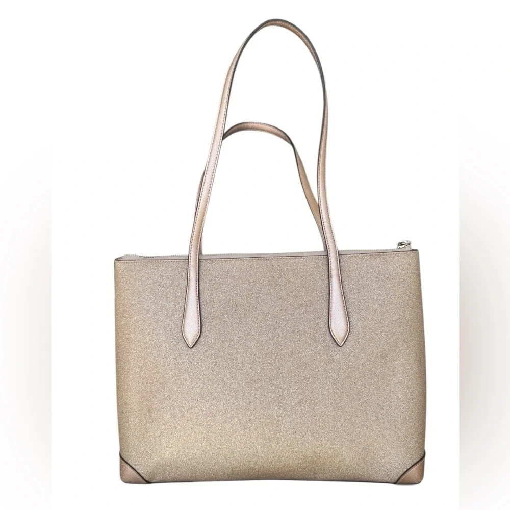Kate Spade Joley Glittery Large Zipper Tote